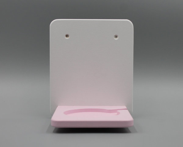 Ablage für Toniebox ®, Farbe: weiß-rosa